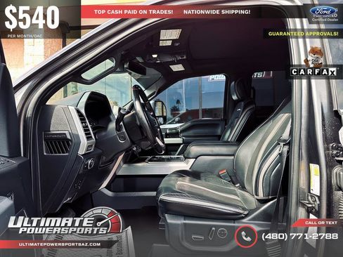 Used 2019 Ford F250 Platinum w/ Platinum Ultimate Package AWD/4WD image 48