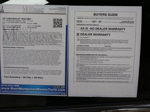 Used 2025 Chevrolet Malibu LS image 19