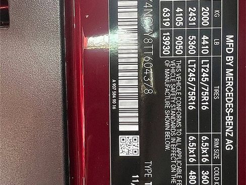 New 2026 Mercedes-Benz Sprinter 2500 image 9