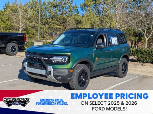 New 2025 Ford Bronco Sport Badlands w/ Sasquatch Badlands Package AWD/4WD image 8