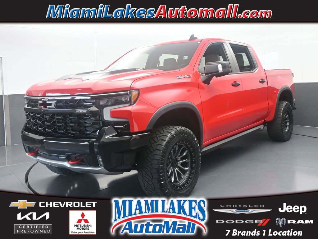 Used 2023 Chevrolet Silverado 1500 ZR2 w/ Technology Package AWD/4WD 360° Tour