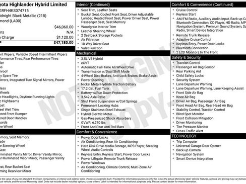 Used 2019 Toyota Highlander Limited image 6