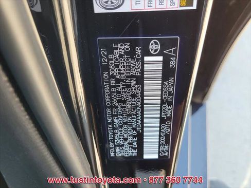 Certified 2022 Toyota Mirai w/ Advanced Technology Package RWD image 16