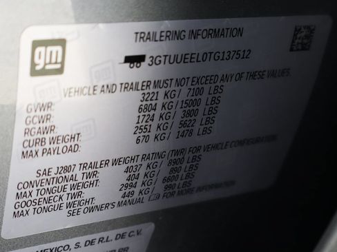 Used 2026 GMC Sierra 1500 AT4 w/ AT4 Premium Package AWD/4WD image 62