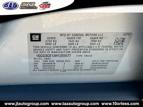 Used 2017 Chevrolet Colorado LT w/ Luxury Package, Chrome RWD image 21