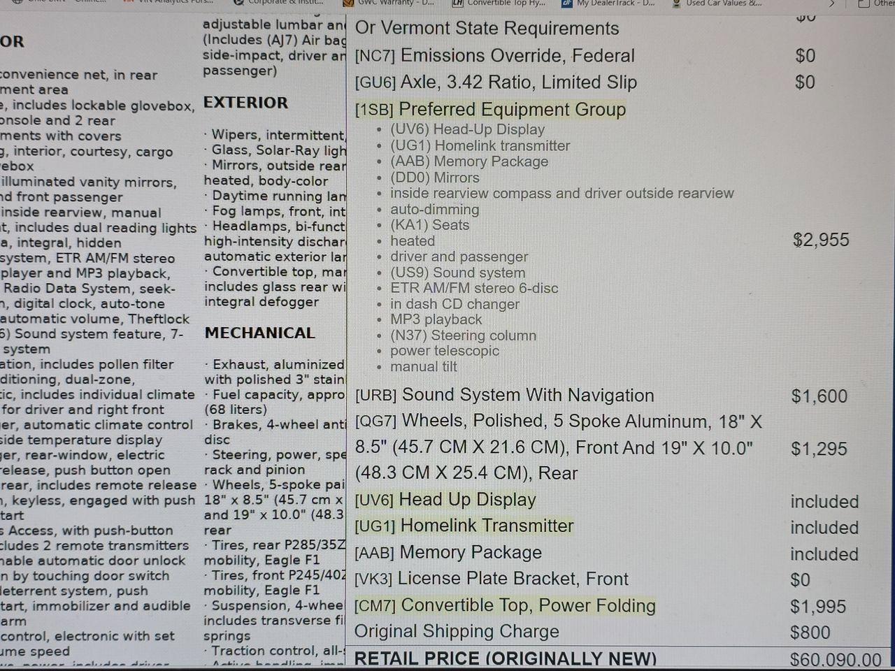 Used 2005 Chevrolet Corvette Convertible w/ Preferred Equipment Group RWD image 22