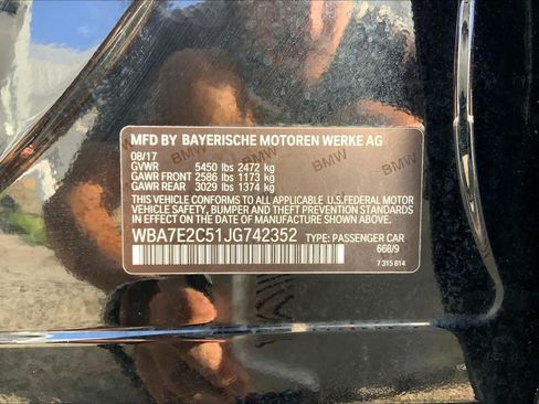 Used 2018 BMW 740i RWD image 34