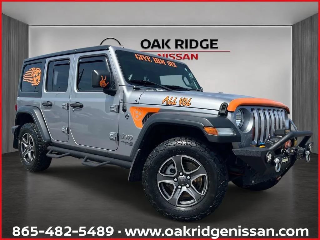 Used 2018 Jeep Wrangler Unlimited Sport S AWD/4WD image 1
