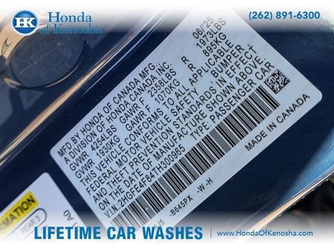 Certified 2026 Honda Civic Sport Touring image 29