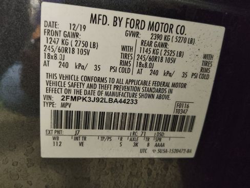 Used 2020 Ford Edge SEL image 33