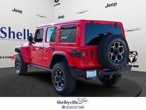 Used 2021 Jeep Wrangler Unlimited Rubicon 4xe w/ Steel Bumper Group image 2