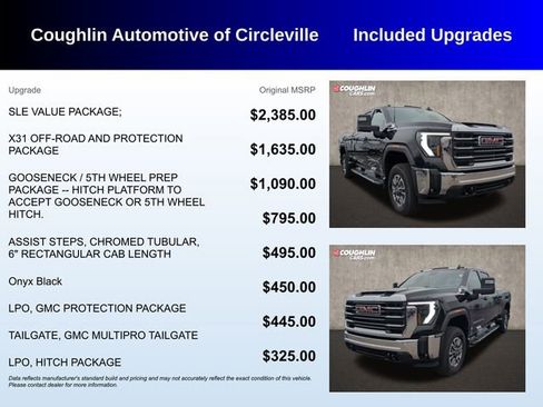 Used 2025 GMC Sierra 2500 SLE w/ SLE Value Package; image 3