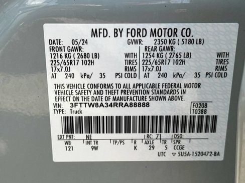 Used 2024 Ford Maverick XL FWD image 29