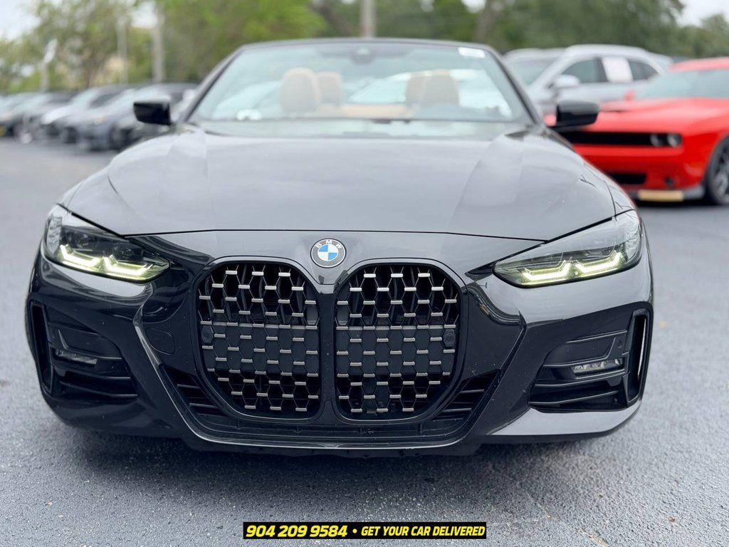 Used 2022 BMW 430i Convertible w/ M Sport Package RWD image 3