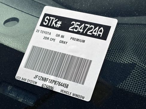 Used 2023 Toyota GR86 Premium w/ ALL Weather Mat Package (TMS) RWD image 15