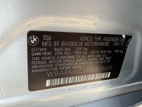 Used 2011 BMW 335i Sedan RWD image 36