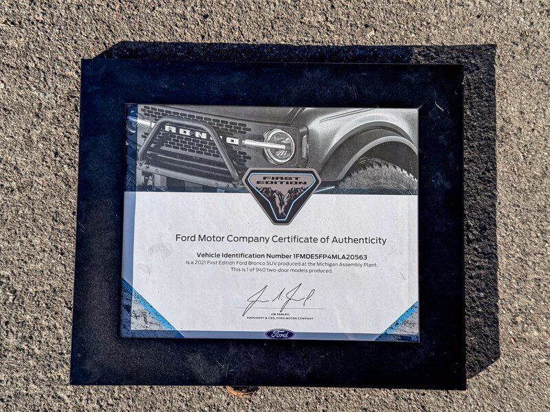 Used 2021 Ford Bronco First Edition AWD/4WD image 48