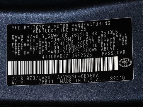 Used 2026 Toyota Camry XLE w/ Premium Plus Package AWD/4WD image 38