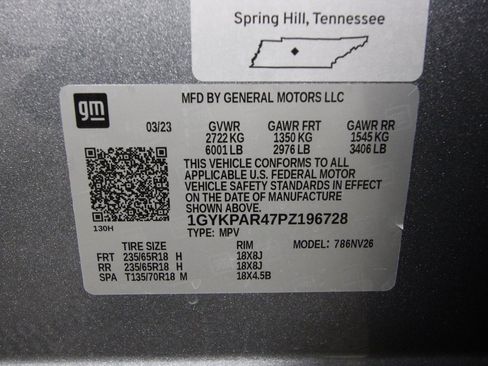 Used 2023 Cadillac XT6 Luxury w/ LPO, Floor Liner Package image 41