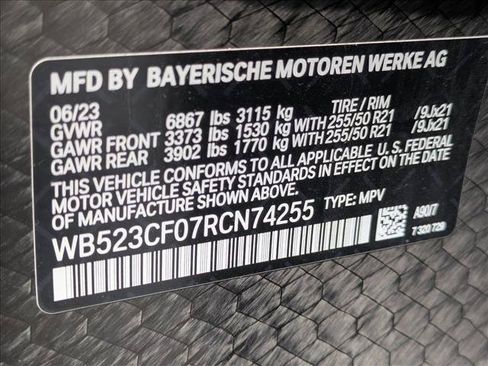 Used 2024 BMW iX xDrive50 w/ Premium Package AWD/4WD image 16