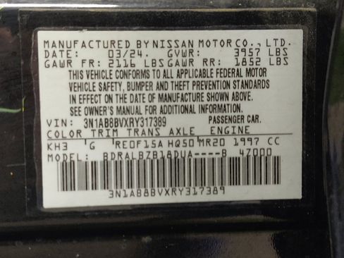 Used 2024 Nissan Sentra S FWD image 33