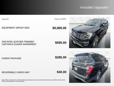 Used 2020 Ford Expedition Limited w/ Equipment Group 302A AWD/4WD image 4