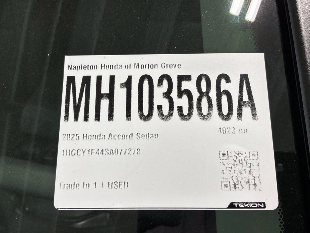 Used 2025 Honda Accord SE image 33