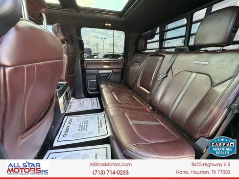 Used 2017 Ford F450 Platinum w/ Platinum Ultimate Package AWD/4WD image 17