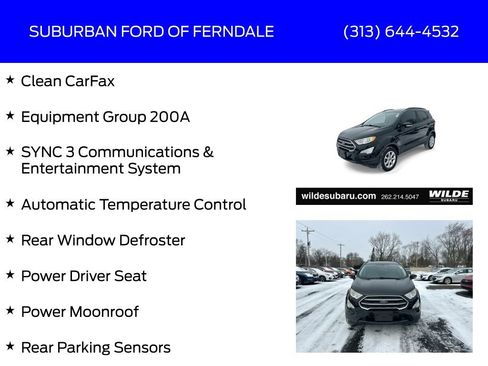 Used 2019 Ford EcoSport SE image 4