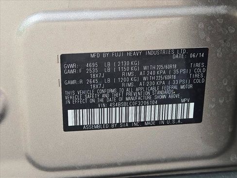 Used 2015 Subaru Outback 2.5i Limited AWD/4WD image 20