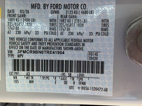 New 2026 Ford Bronco Sport Big Bend w/ Convenience Package AWD/4WD image 25