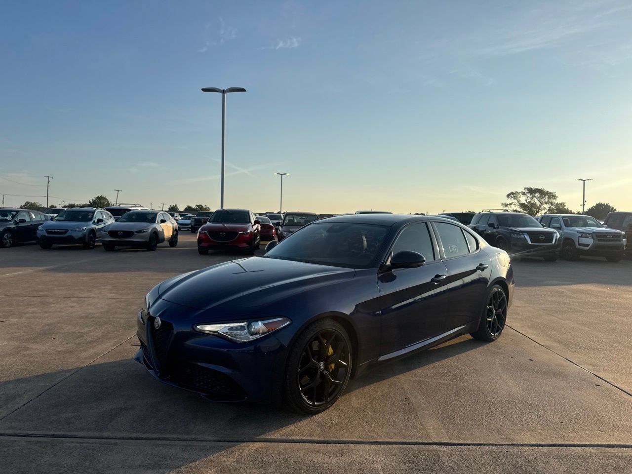 Used 2021 Alfa Romeo Giulia Ti w/ Nero Edizione RWD image 9
