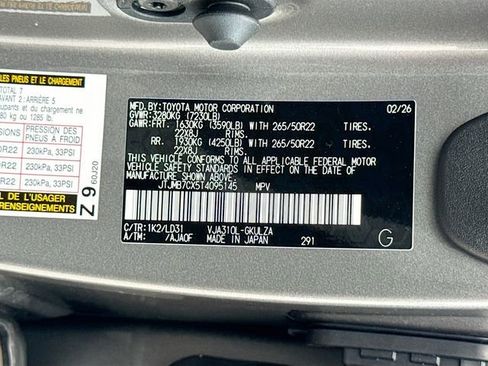 New 2026 Lexus LX 600 F Sport AWD/4WD image 46