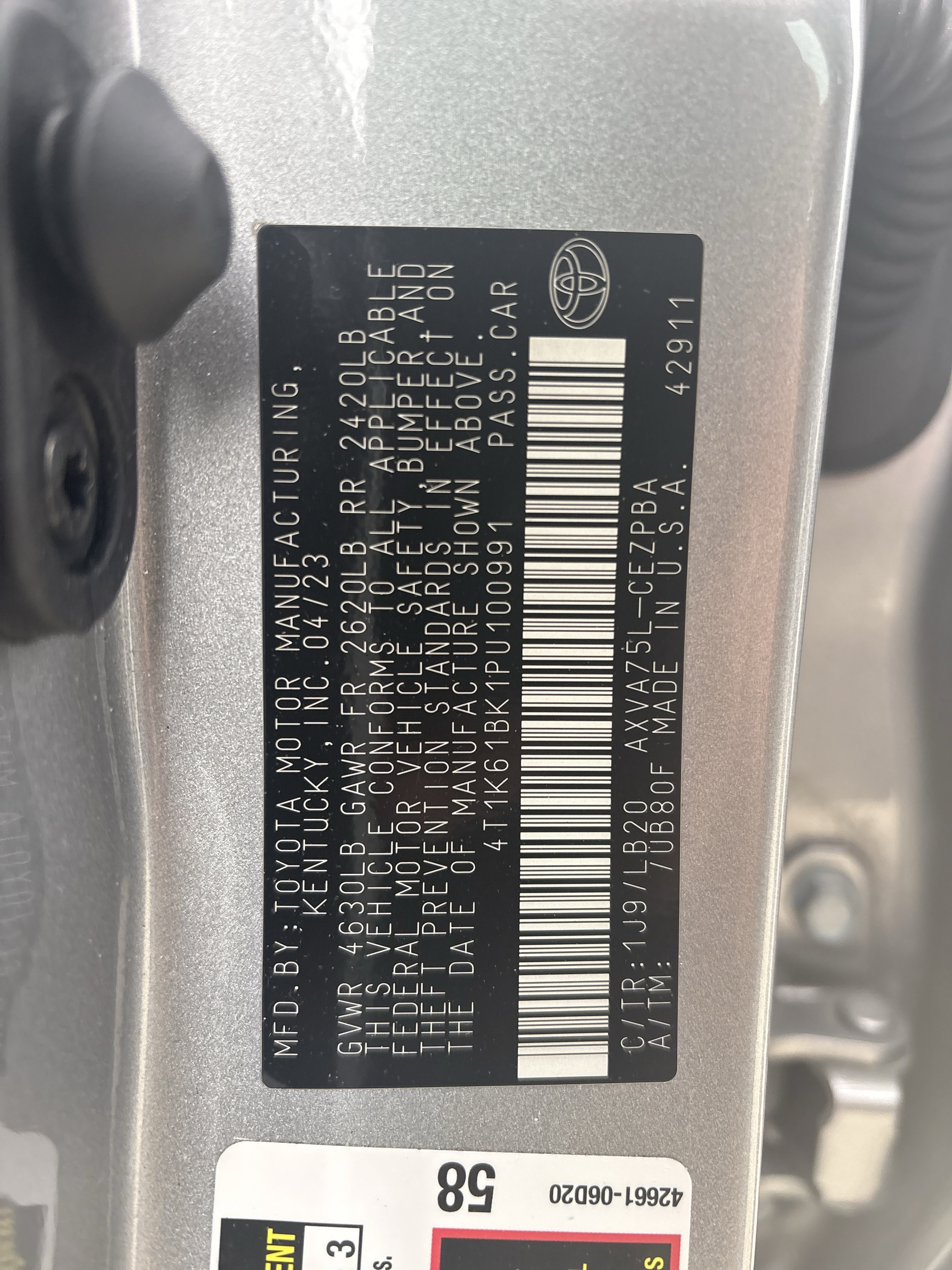 Used 2023 Toyota Camry XSE w/ Cold Weather Package AWD/4WD image 5