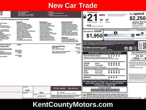 Used 2020 Lincoln Continental Reserve image 1