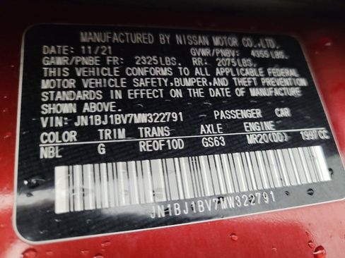 Used 2021 Nissan Rogue Sport SV image 33