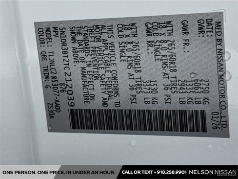 New 2026 Nissan Pathfinder SV image 32