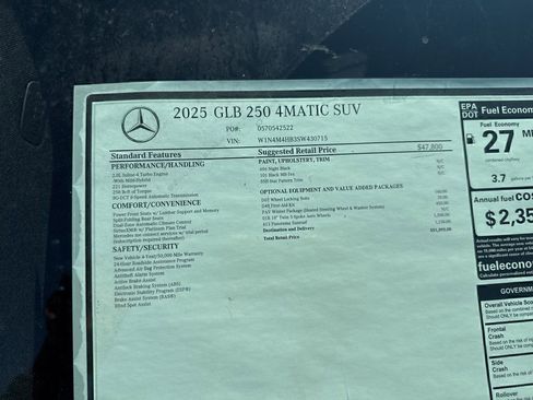 Certified 2025 Mercedes-Benz GLB 250 4MATIC image 12