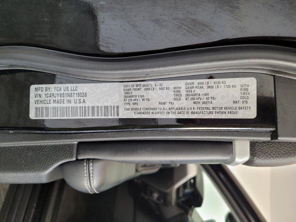 Used 2022 Jeep Grand Cherokee Limited 4xe AWD/4WD image 33
