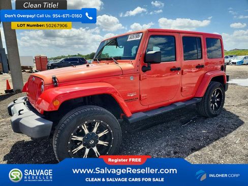 Used 2013 Jeep Wrangler Unlimited Sahara w/ Connectivity Group AWD/4WD image 1