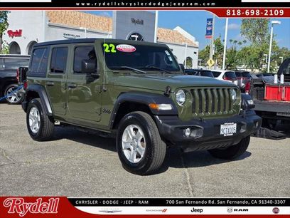 Certified 2022 Jeep Wrangler Unlimited Sport