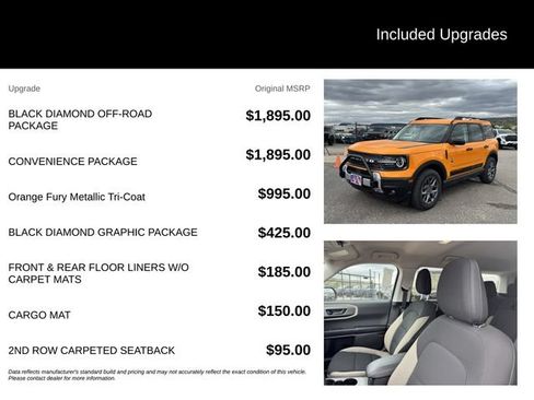 New 2026 Ford Bronco Sport Big Bend w/ Convenience Package AWD/4WD image 5