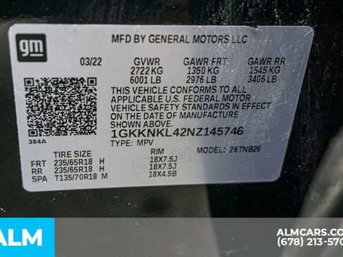 Used 2022 GMC Acadia SLE w/ Driver Convenience Package FWD image 60