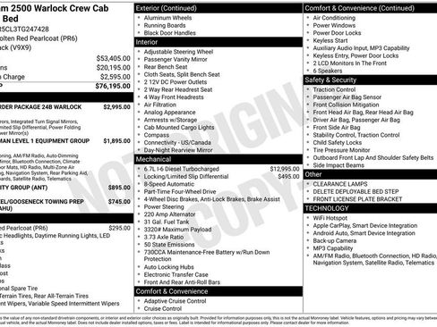 New 2026 RAM 2500 Warlock AWD/4WD image 28