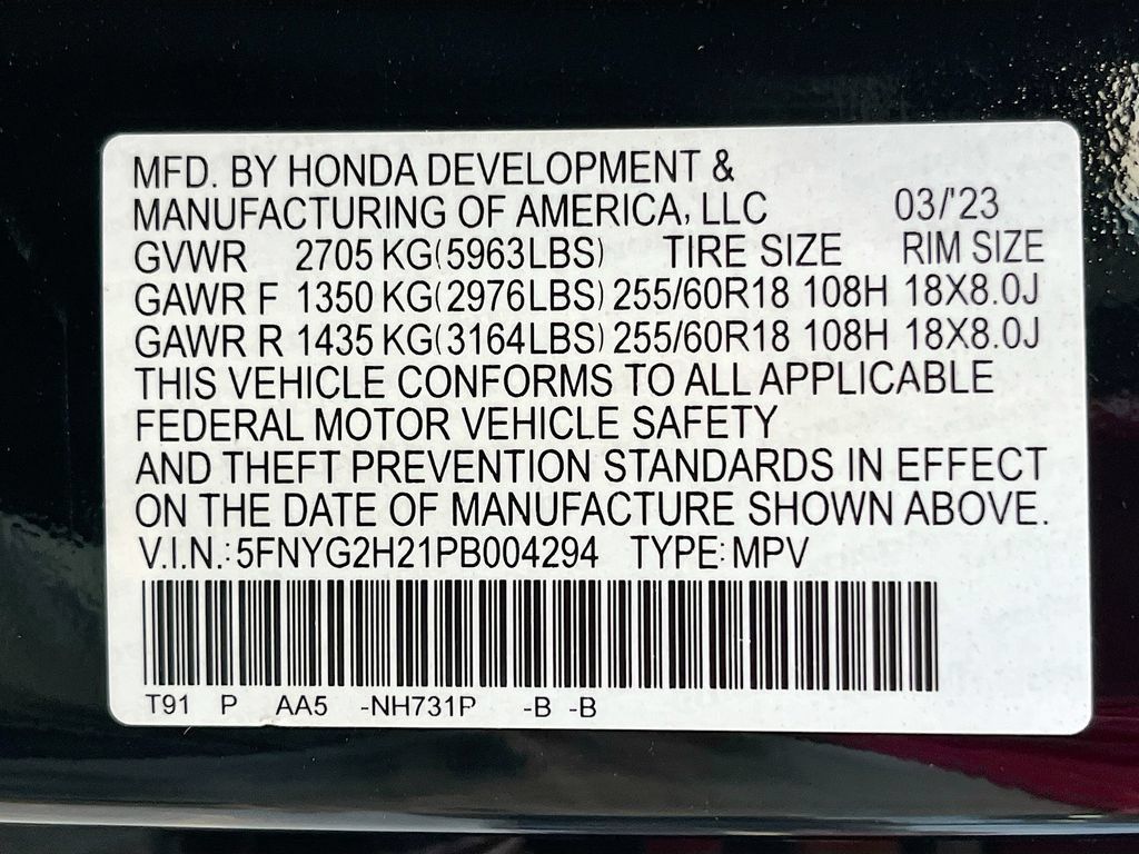 Used 2023 Honda Pilot LX image 30