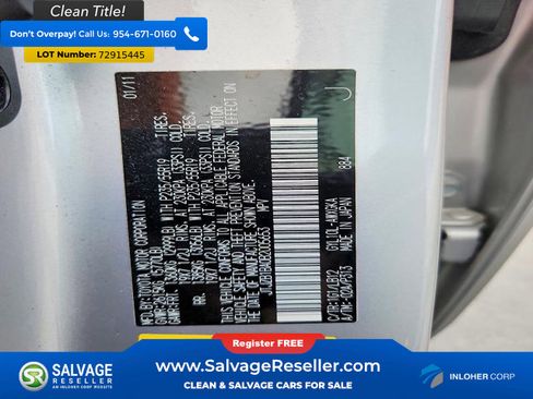 Used 2011 Lexus RX 450h 2WD w/ Premium Pkg image 16