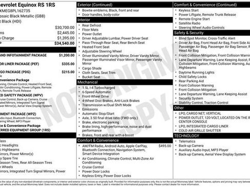 Certified 2023 Chevrolet Equinox RS image 10