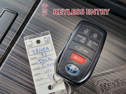 Used 2021 Toyota Sienna Platinum w/ Protection Package (TMS) FWD image 42