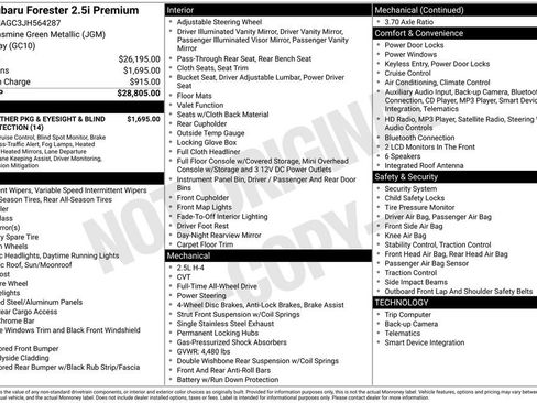 Used 2018 Subaru Forester 2.5i Premium image 7
