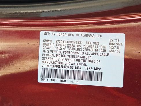 Used 2019 Honda Odyssey EX image 37